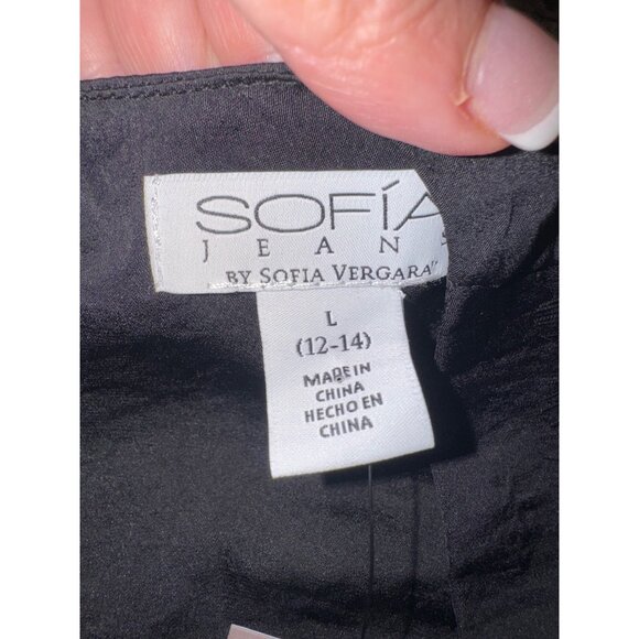 New Whimseygoth Fairygoth Sofia Jeans Lace Empire waist Satin Midi Dress Black - Picture 6 of 12